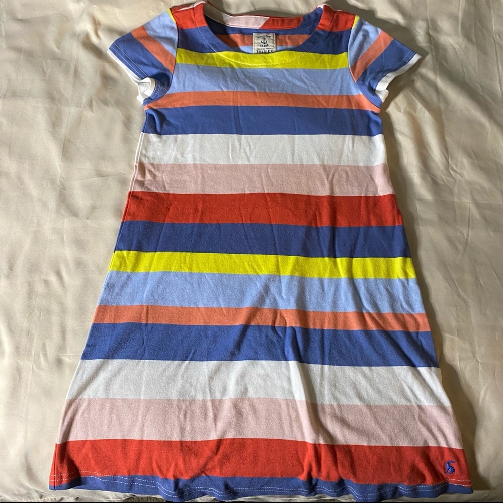 Joules Multi Colored Striped Dress
